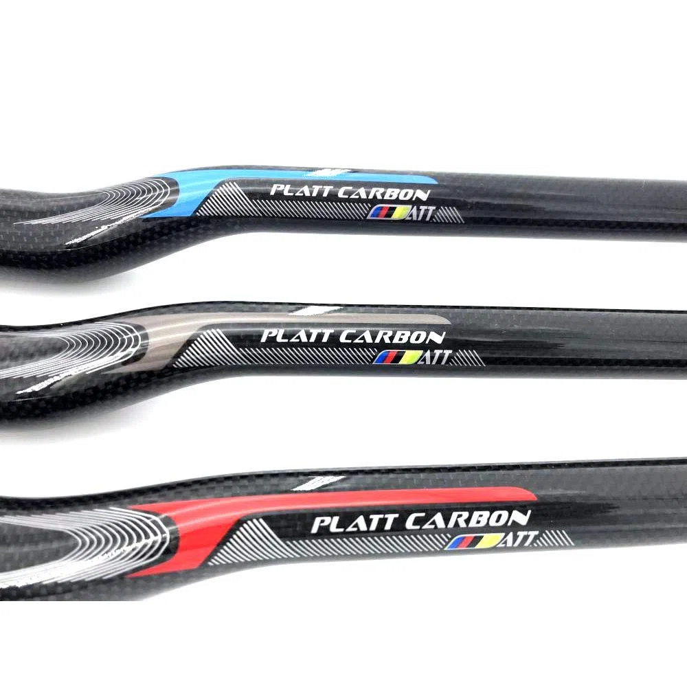 Manubrio Mtb Fibra di carbonio completa Mtb. Manubrio Swallow Light 3K Gloosy flat 31.8mm * 500 520 540 560 580 600 620 640 660 680 700 720 740 760mm Manubrio Mtb Carbonio (Color : 660mm)
