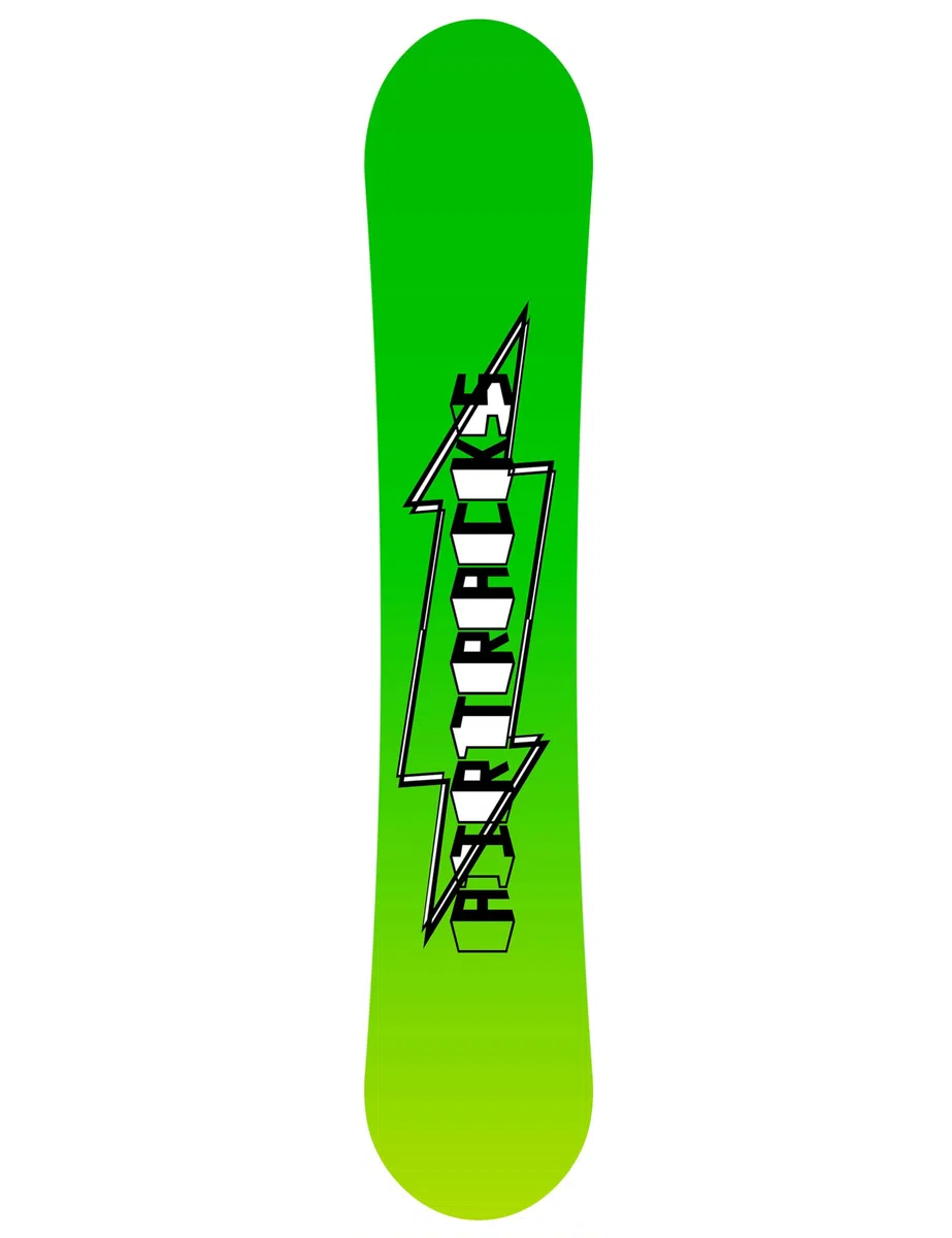 Airtracks Set da snowboard Fun City Carbon Wide Hybrid Rocker + Bindung Master Fastec + Snowboard Bag 150 155 160 cm