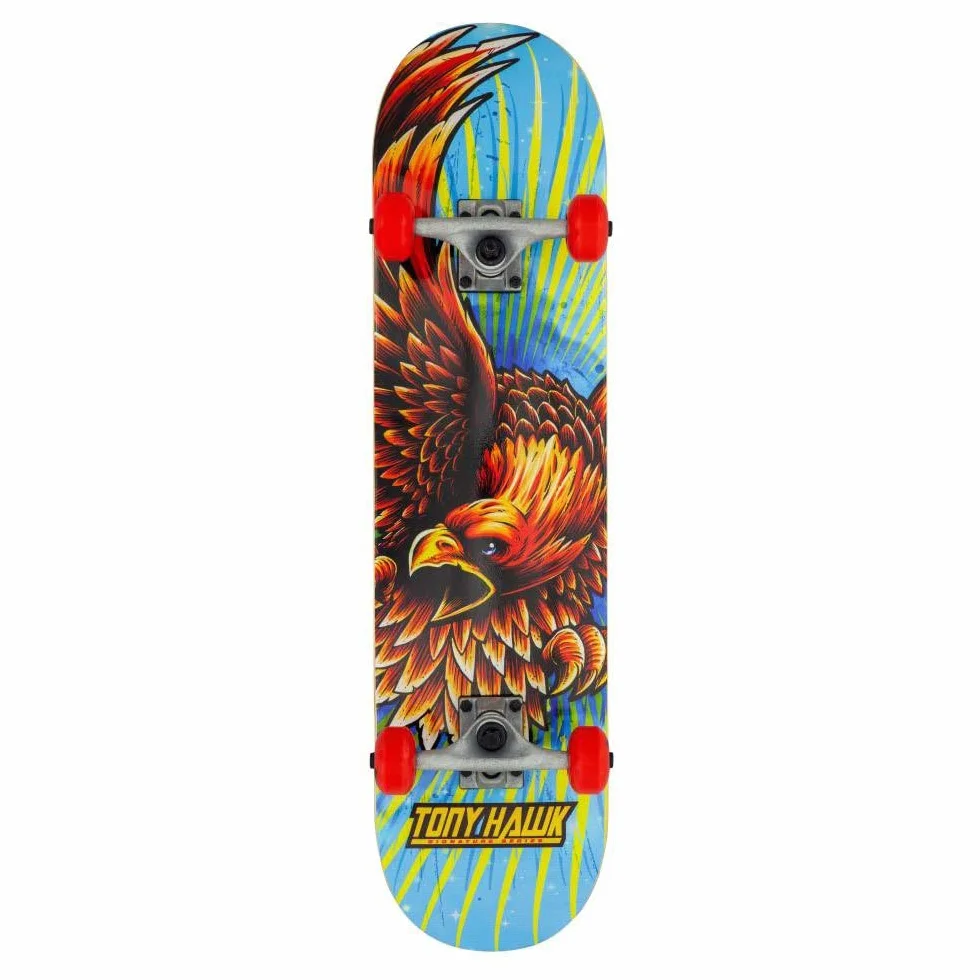 Tony Hawk Golden Hawk Longboard, Adulti Unisex, Multi (Multicolore), 7,75 in