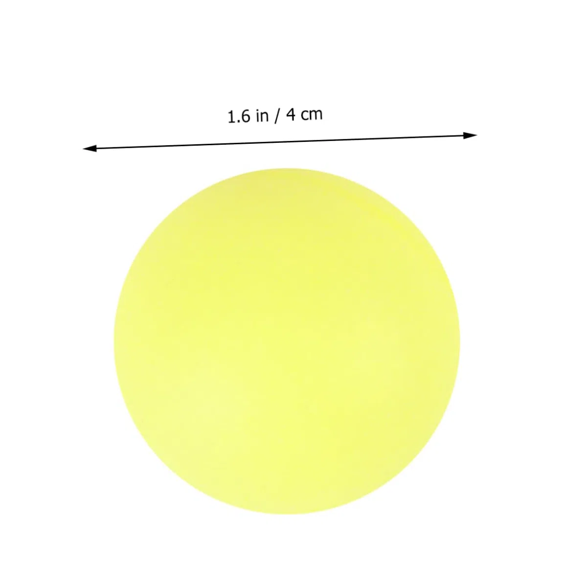 60 Palline da Ping Pong da 40mm in Pp Leggere e Perfettamente Bilanciate, Forma Rotonda per Principianti in Sport All'aperto a Casa