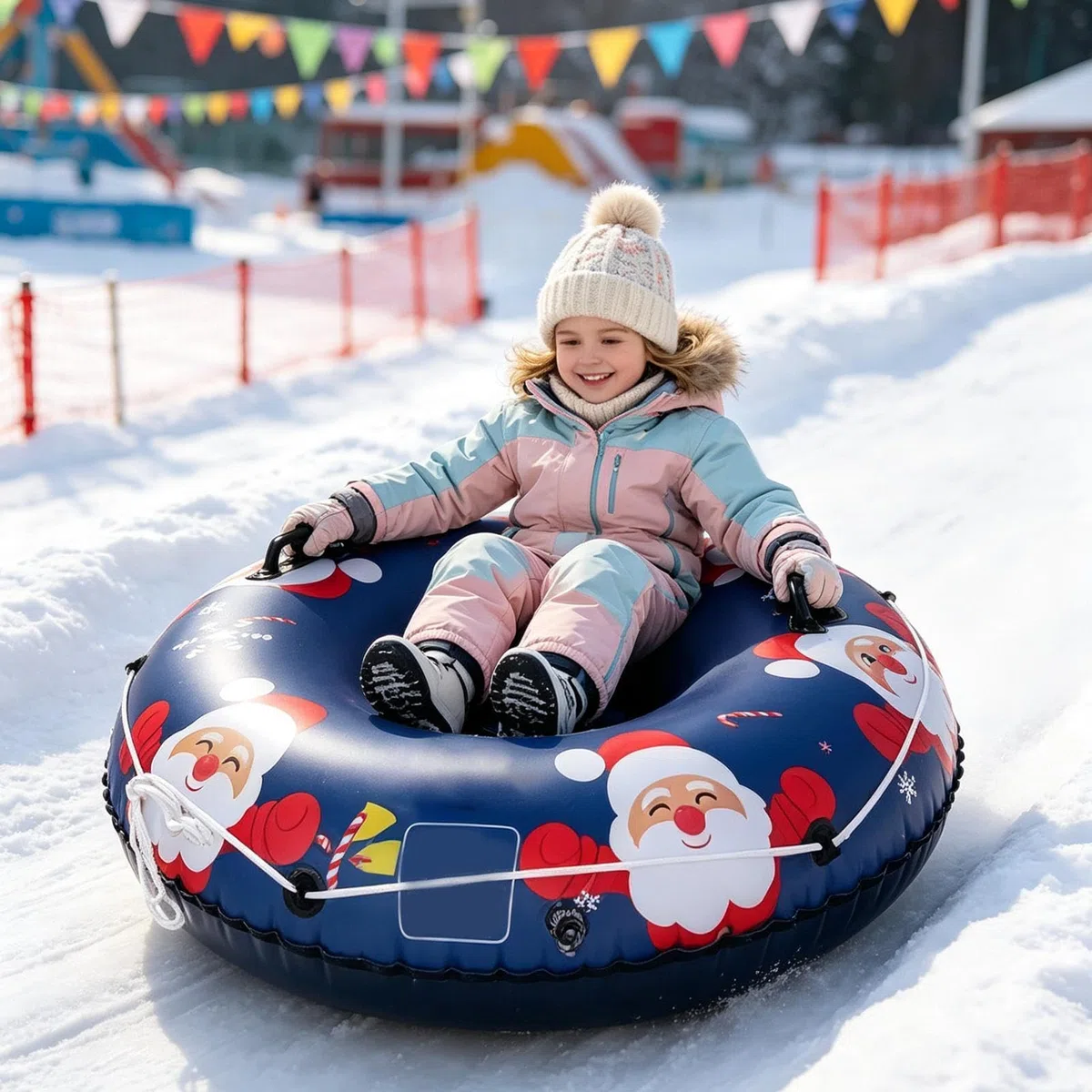 Tubi da neve per slittare Robusto e antigelo | Tubi Giocattolo Invernali Da Esterno Sport Spiaggia Giardini Pattinaggio Sci Outdoor Sabbia Natale Attività Avventura Pesca