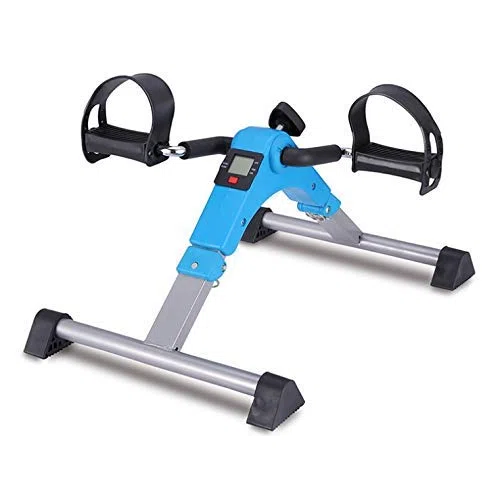 Cyclette per Piedi - Pedaliera Portatile Pieghevole per Esercizi per Piedi, Mani, Braccia e Gambe - Pedaliera per Cyclette Pieghevole, Attrezzatura da Palestra per Riabilitazione Fitness per Anziani,
