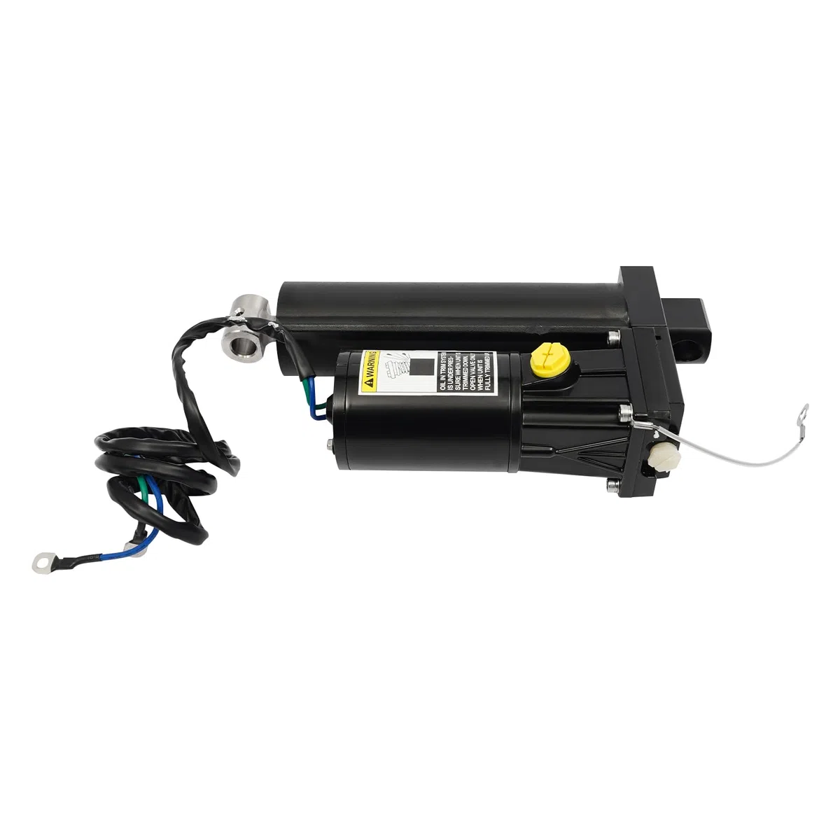 Power Trim & Tilt Assembly per fuoribordo, 12 V, 500 W, regolazione dell'altezza IP67, per motori Yamaha 40-60 CV a 4 tempi, lega di alluminio con anodizzazione dura, involucro protettivo per