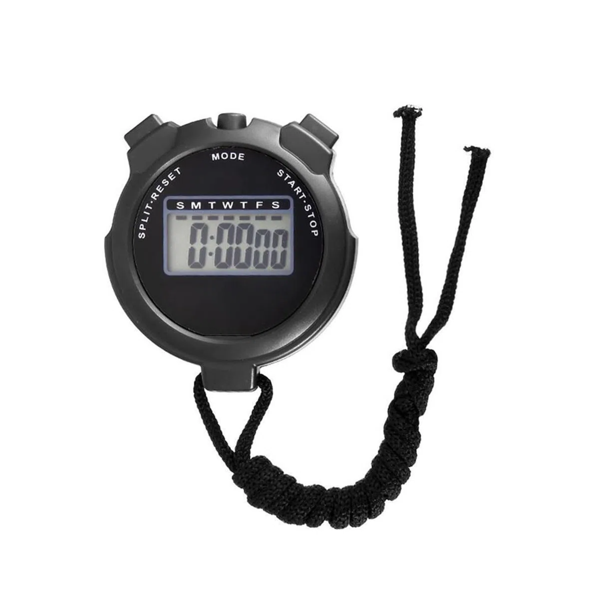 cronometro, Cronometro sportivo digitale Timer da corsa Dispositivo di(Black)