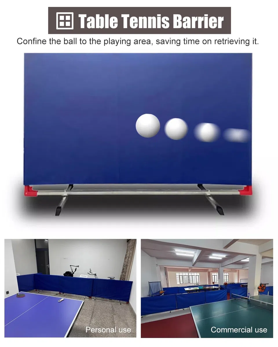Barriera per campo da ping pong da interno, recinzione da campo da ping pong, divisorio per la privacy del campo da ping pong della scuola della casa della palestra, del campo sportivo