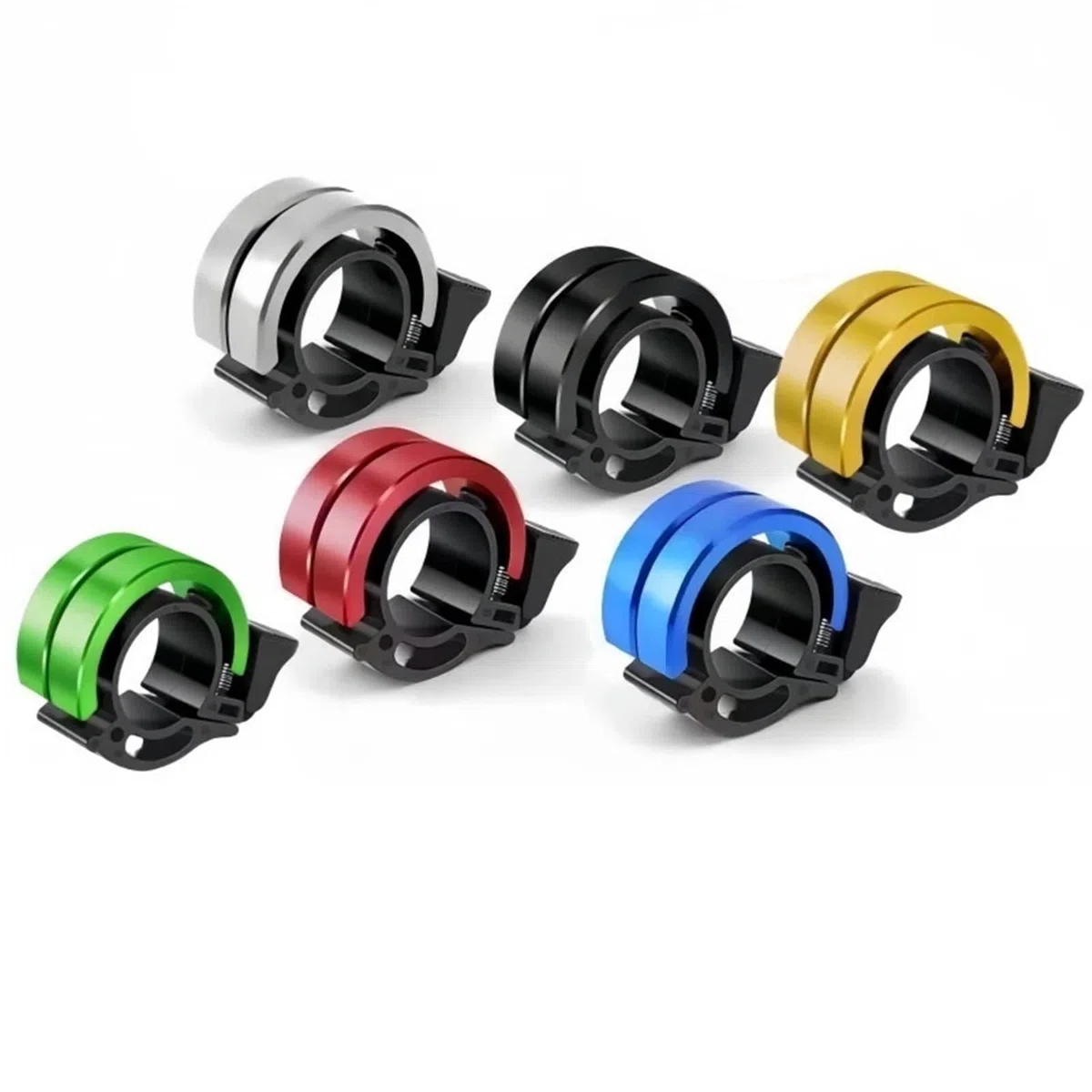 Campanello per bicicletta 4 pezzi Campanello per bicicletta classico corno per bicicletta per adulti uomini donne bambini bici rotante avviso di sicurezza corno accessorio per attrezzature da ciclismo