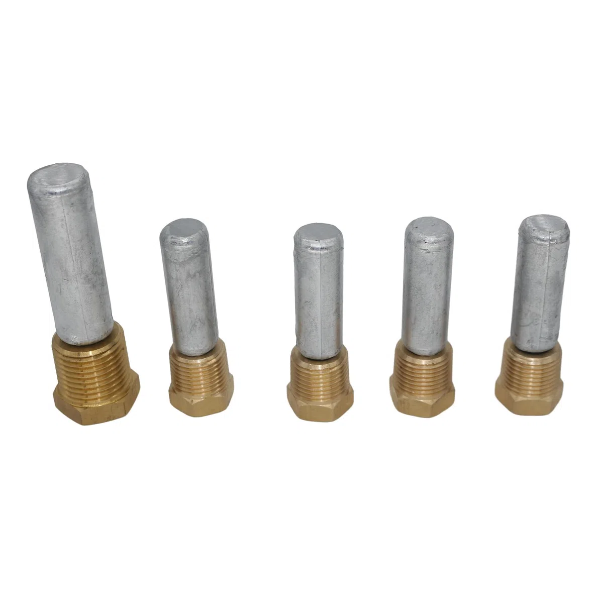 Anodo di zinco per Yanmar 6LY 6LPA 6LP e alcuni motori 4LHA 119574-18790 119574-44150, 5 pezzi