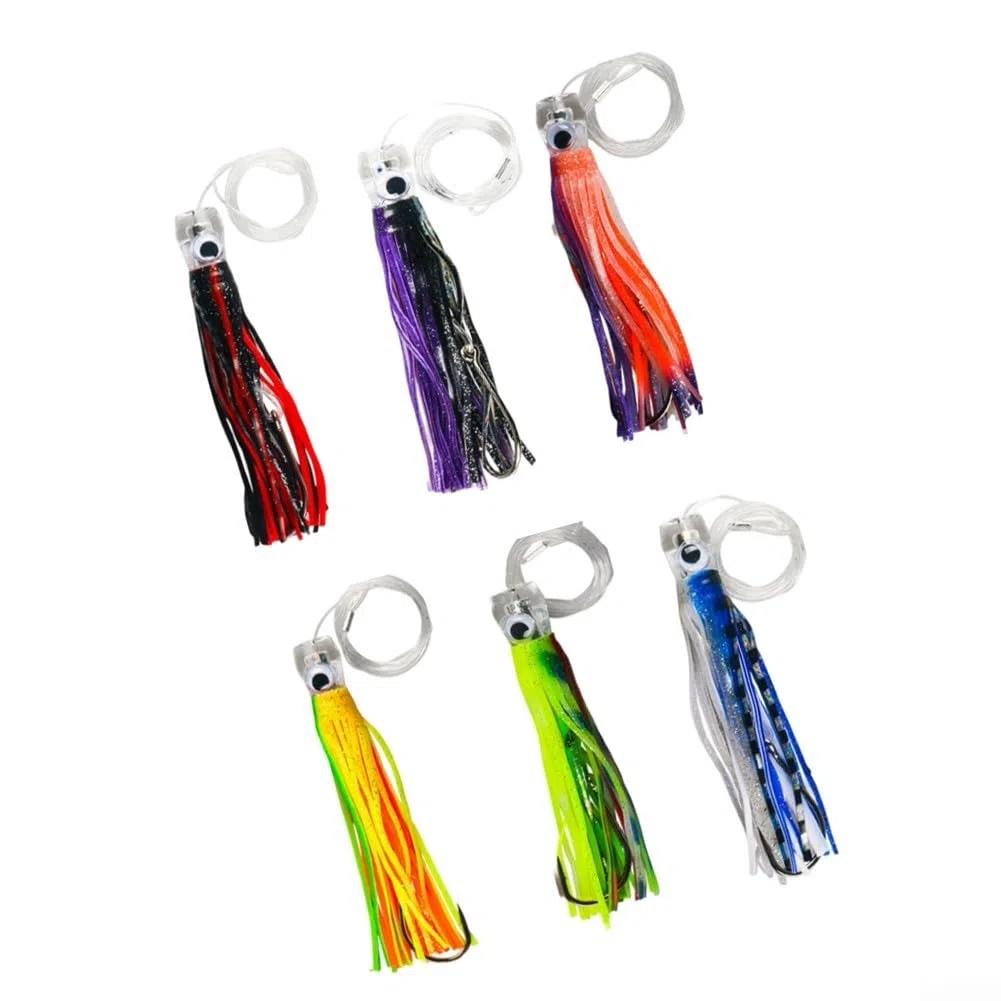 Esca Luminosa 16cm Pesca Traina Mare Esca Luminosa 16cm Pesca(7) | Design glow-in-the-dark, visibilità notturna, ideale per tonni e marlin, lunghezza 16cm, traina profonda