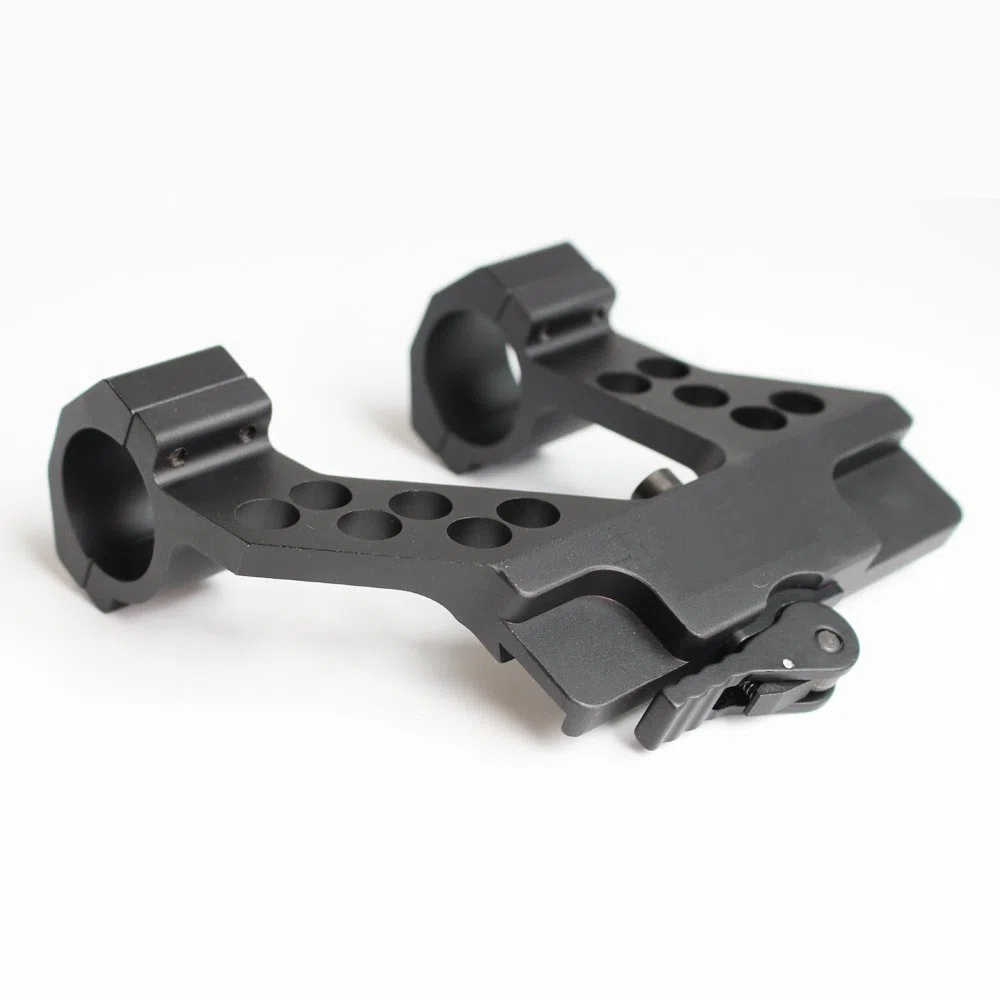 NOGA Attacco rapido per Caccia al tiro Laterale AK con Anello Integrale da 1 Pollice 25mm / 30mm per AK47 Nero