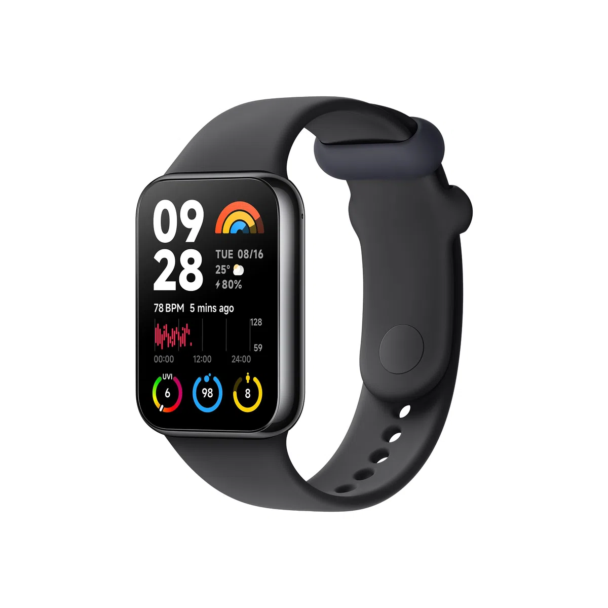XIAOMI Smart Band 8 Pro Black EU BHR8017GL