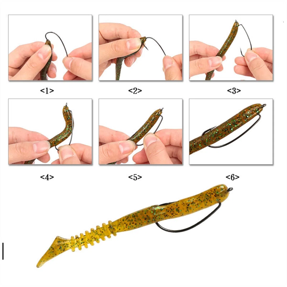 Amo da Pesca 20 Pezzi Ganci da Pesca Larga Ganci da Pesca Jig Grand Big Bass Hook Black High Carbon Acciaio Acciaio a manovella Gancio for la Pesca da Pesca Morbida Ami da Pesca Mare