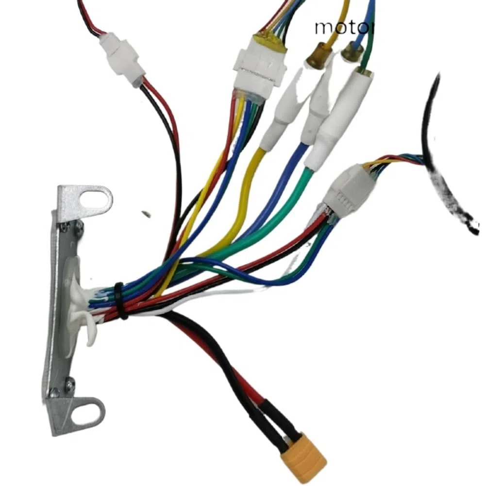 Centralina Monopattino Elettrico Kit Controller Scooter 36V 350W Controller Senza spazzole Cruscotto Acceleratore Scooter Parti di Ricambio for Bici elettriche Brushless Motor Controller(C)