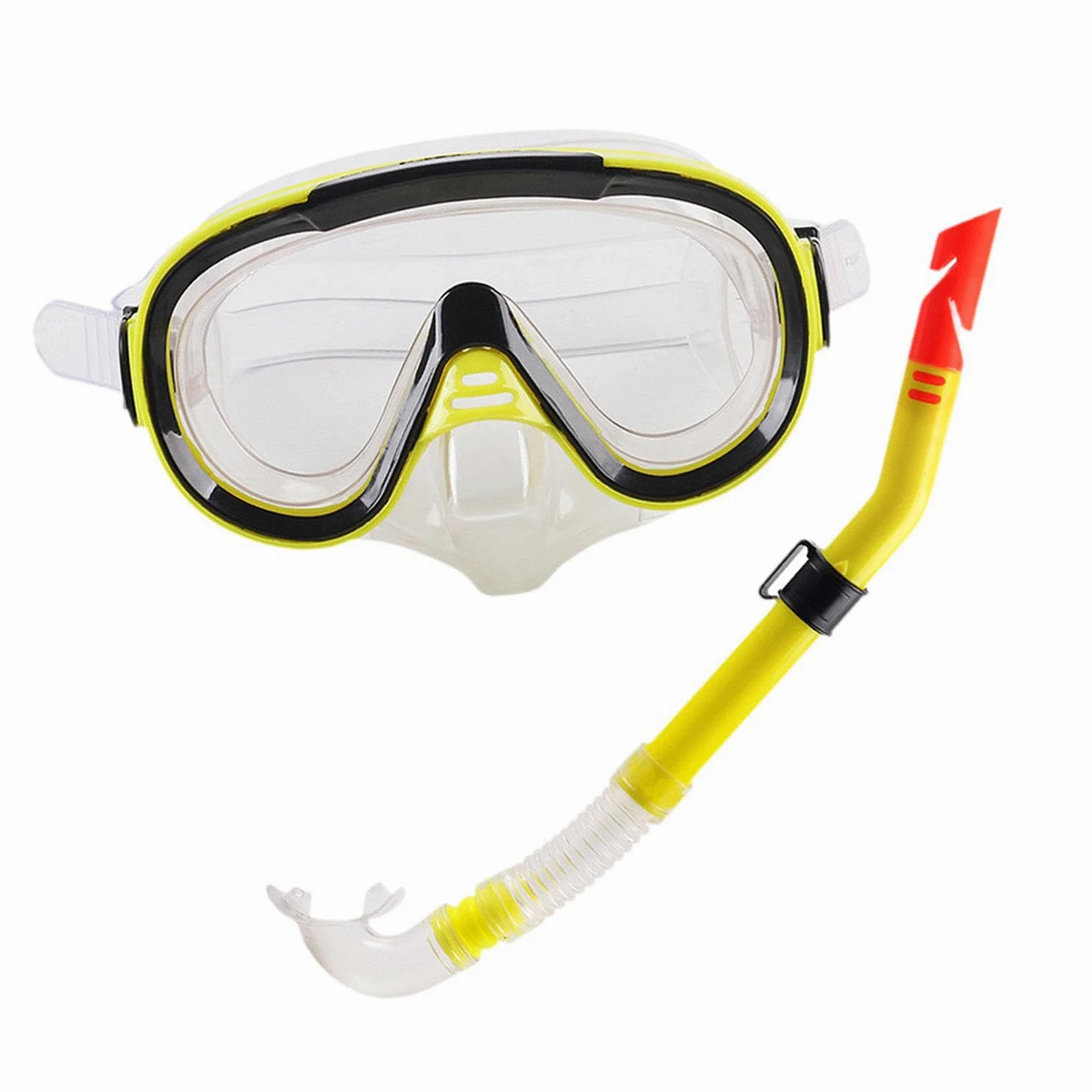 Set da snorkeling per adulti per sport acquatici, immersioni subacquee e nuoto, design leggero per uomini e donne, ideale per attività in spiaggia e in mare