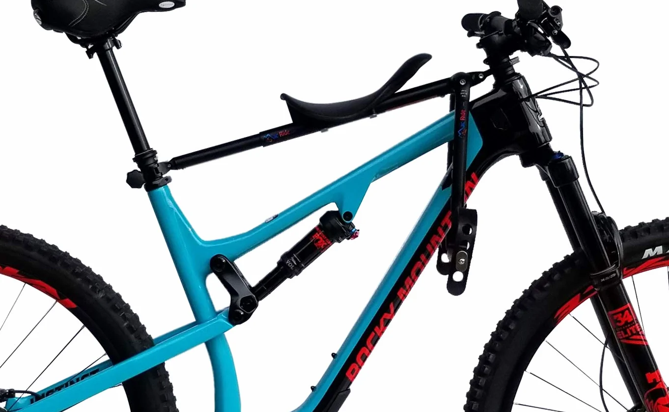 MAC-RIDE Seggiolino Bambino Adulto Unisex, Nero, Singolo