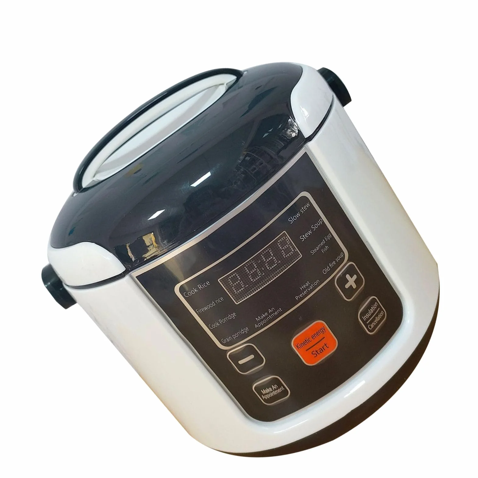 Capodina di Pentola di Riso Capacità di Viaggio Rice Cooker Comodo Trasporto di Riso con Pentola a Vapore a Vapore Cooker di Elettrico per Camion per Camion per Campeggio per di 2l Rice 2l