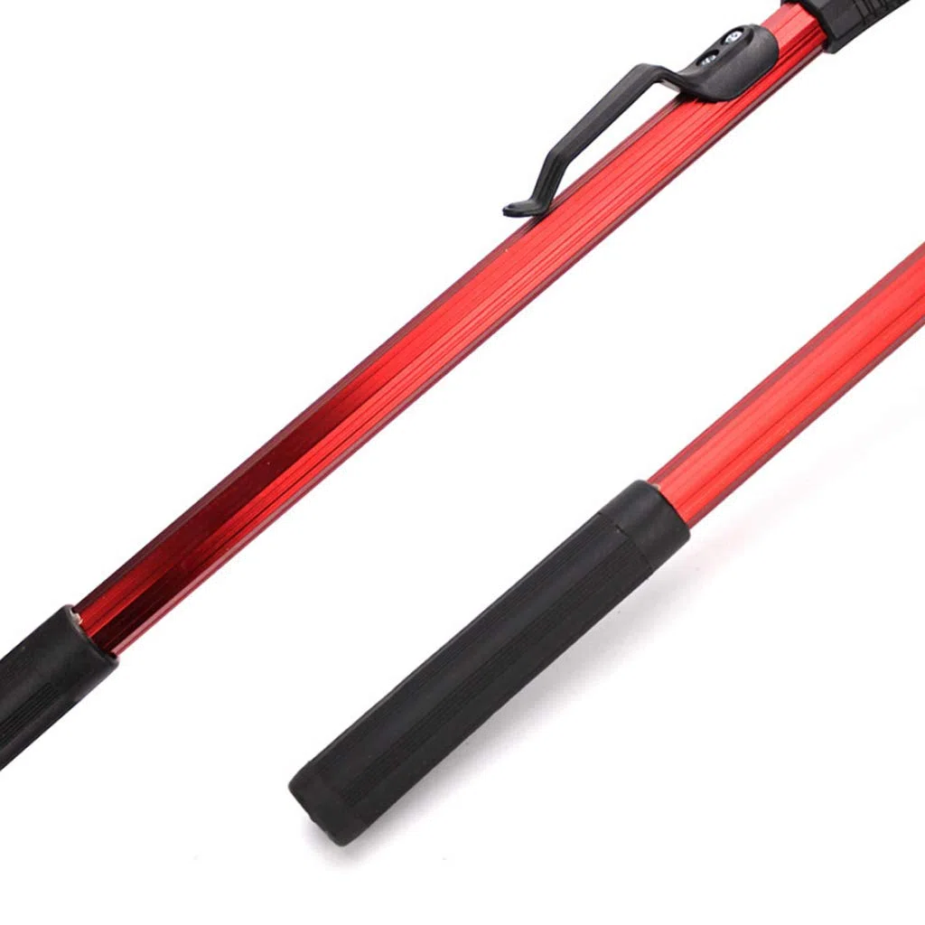 Retino da pesca pieghevole trilaterale Brail manico telescopico 80 cm