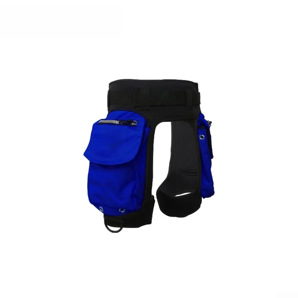 Costume da bagno con tasche per attrezzatura subacquea (giallo) | Spaziose tasche con elastici, presa sicura per pesi, fotocamere e oggetti essenziali per immersioni