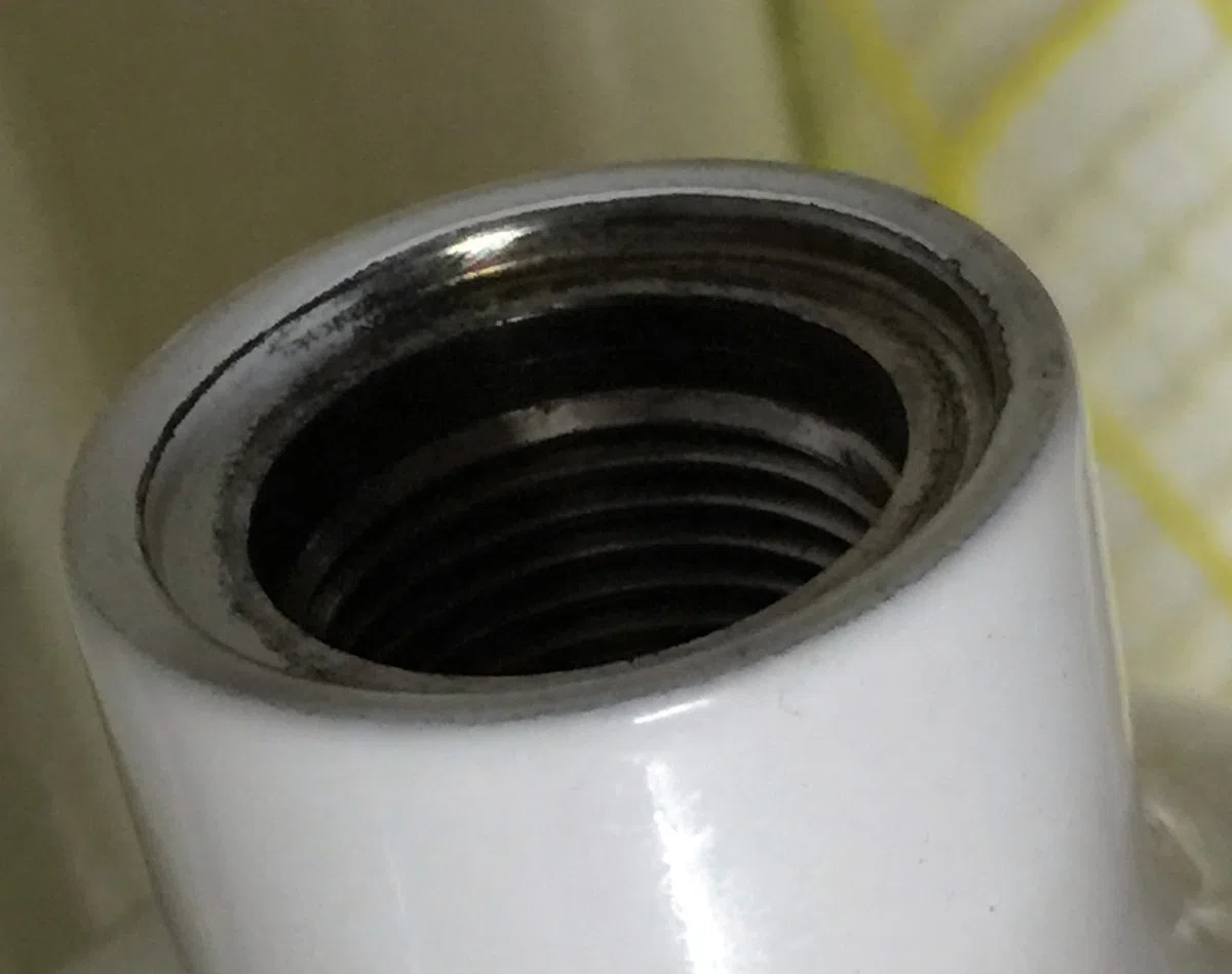 Borraccia in acciaio, 3 litri, 230 bar, diametro 100 mm, senza valvola, filettatura del collo della bottiglia M18 x 1,5 mm