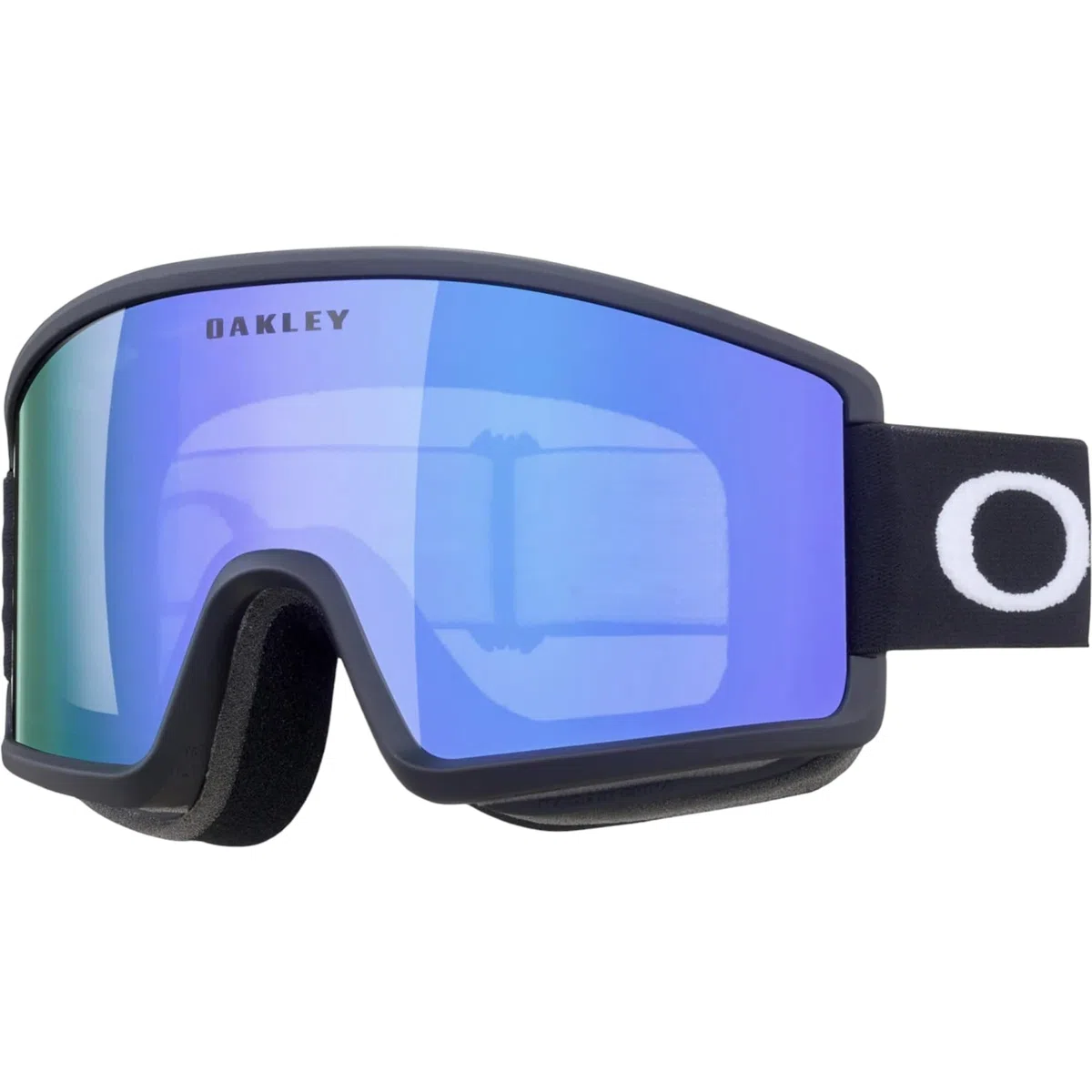 Oakley Maschera da sci Target Line M, matte black-violet iridium