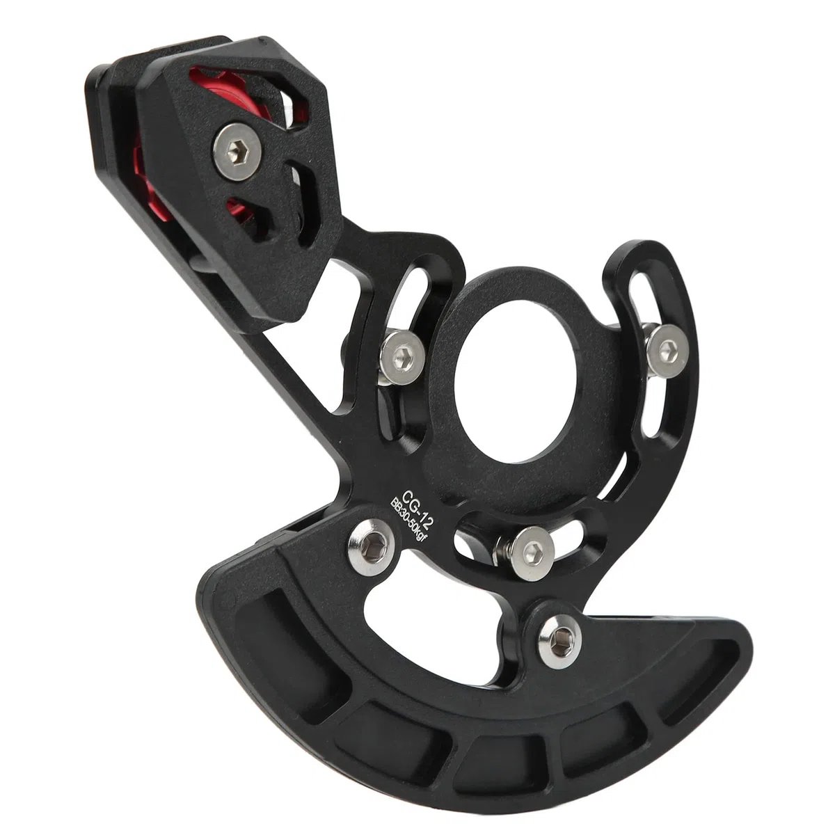 Guidacatena per Bici, Protezione Catena per Bici in Lega di Alluminio e Nylon, Catcher Guida Catena Leggero, Paracatena di Ricambio per Bici per Ciclismo