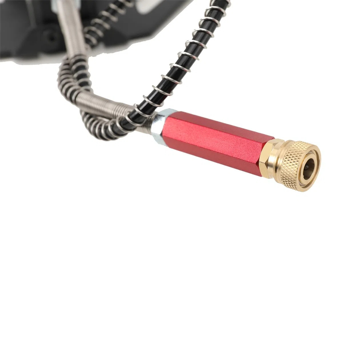 Pompa Manuale per PCP, 3 Stadi Pompa a Mano Pompa ad Aria Compressa 4500PSI ad Alta Pressione, Fucile ad Aria con Manometro, Acciaio Inox per Pistole ad Aria Compressa, Bombola Subacquea‌