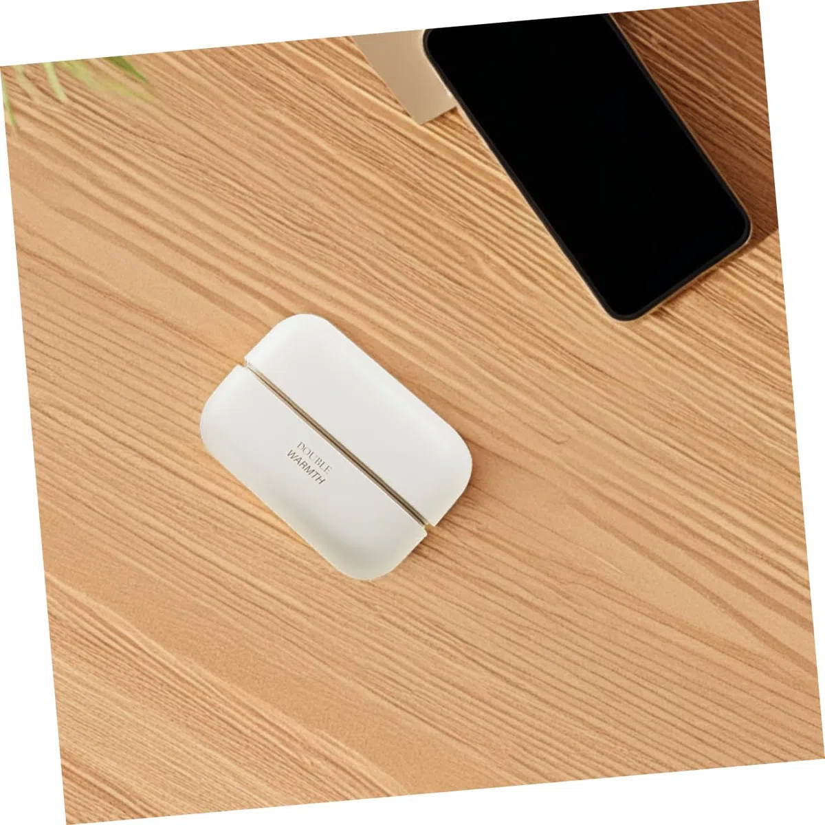 FOMIYES Scaldamani Elettrico Portatile Calore Rapido Design Magnetico Ricaricabile Tramite USB per Viaggio Caccia e Attrezzatura all Aperto