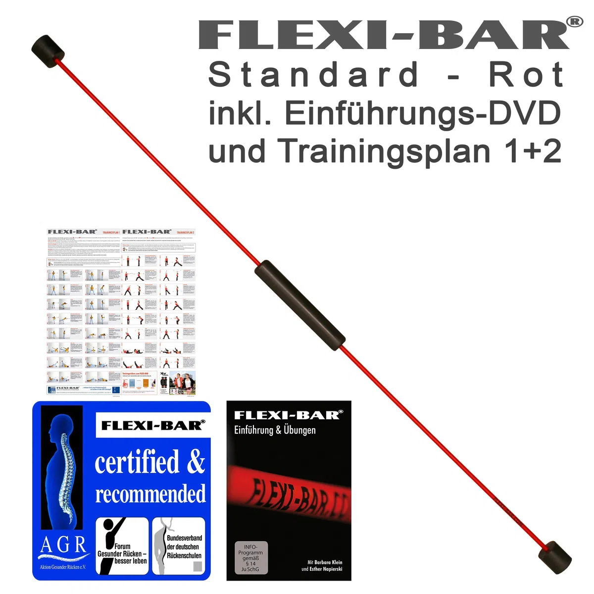 Flexi-bar Standard - livello 1 (rosso)