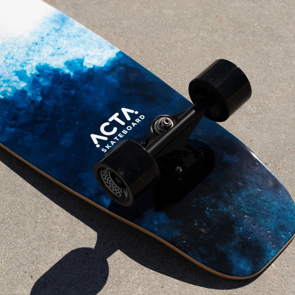 ACTA Surfskate Foam V2 31" - Ocean - Tavola da Surf-Skate in acero 7 pieghe, ideale per principianti e intermedi, per pumptrack, crociere e carving urbano (Foam V2)