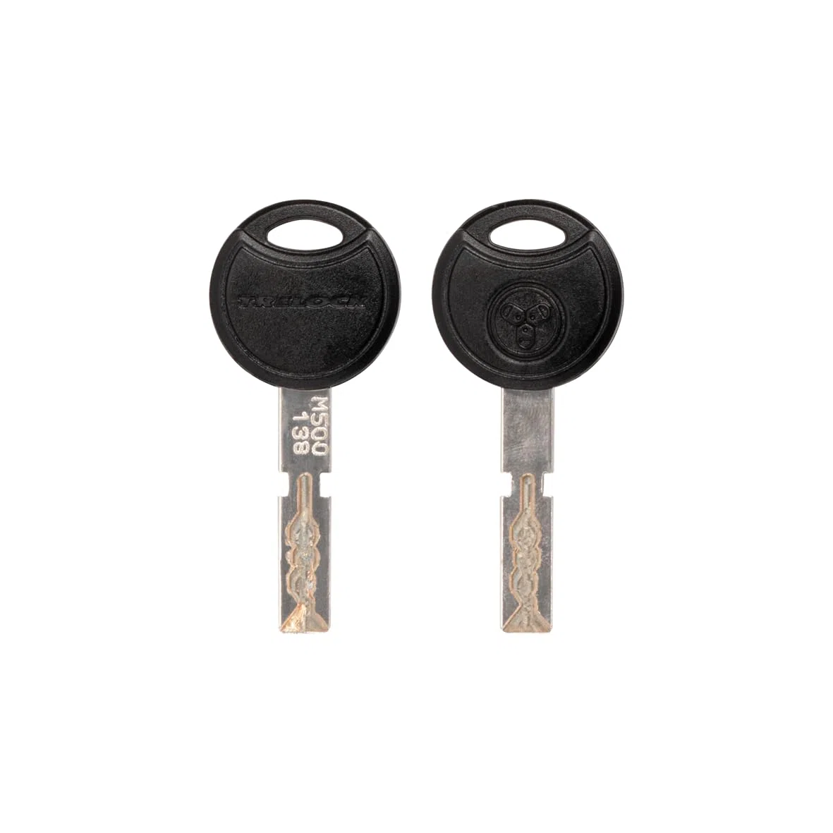 TRELOCK Lucchetto telaio RS 480 AZ – Livello di sicurezza 13 – Catena da infilare compatibile – Adatto per e-bike – La chiave è sfoderabile
