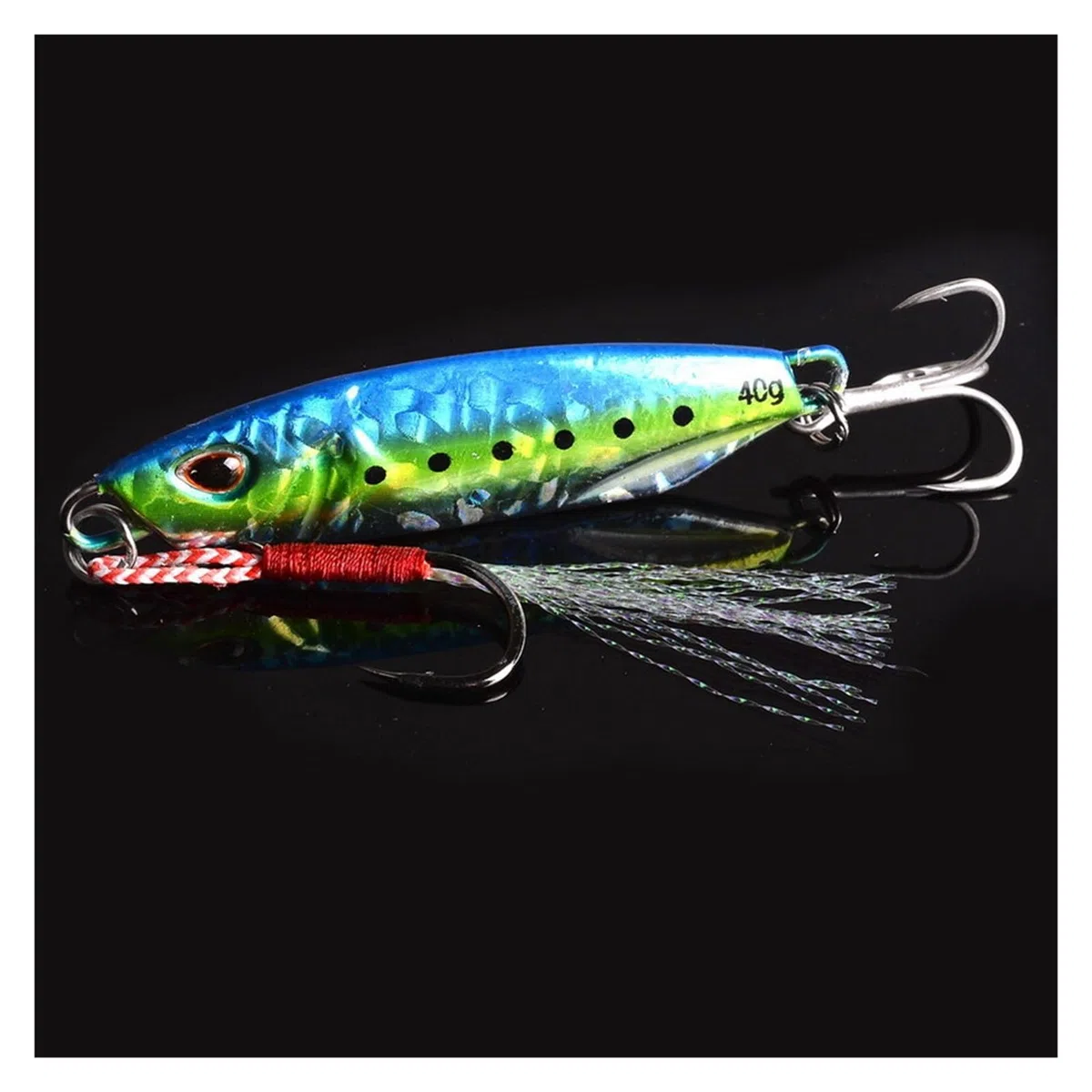 Esche da pesca, Occhi 3D esca da pesca morbida, Es 10 pz/lotto Metallo Jig Esche 10g 15g 20g 30g 40g Pesca in Mare Jigging Lure Cucchiaio Spinnerbait Affondamento Maschere Esca Bass Pesce Affrontare(C