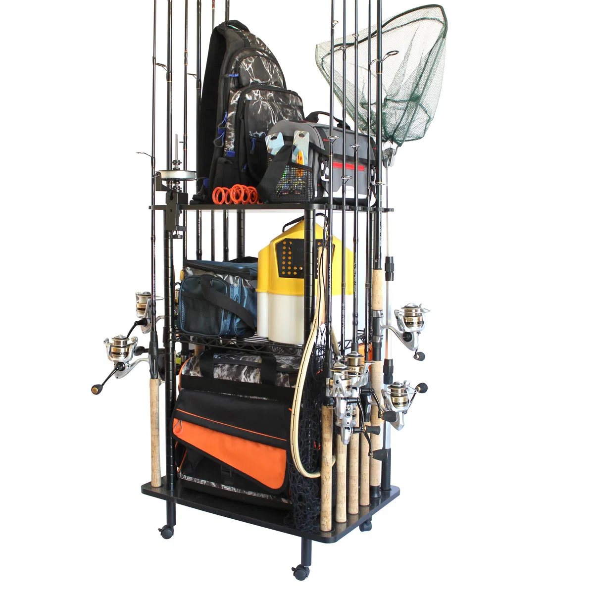 Rush Creek Creations - Supporto per canna da pesca e attrezzi