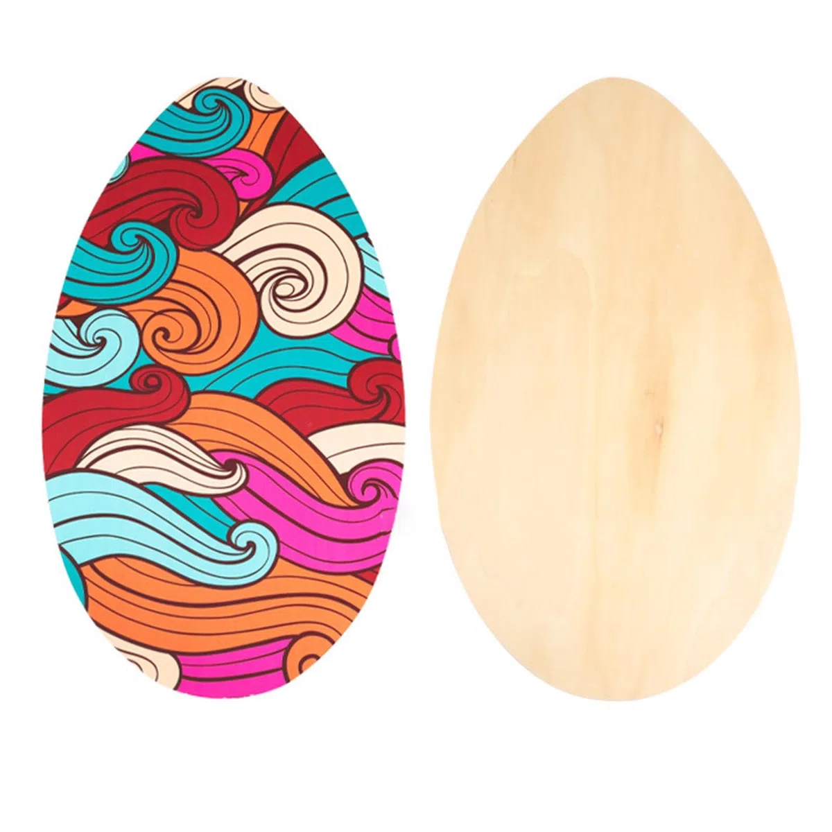 Skimboard da 35 Pollici in Legno per Surf su Sabbia, tavola per Adolescenti