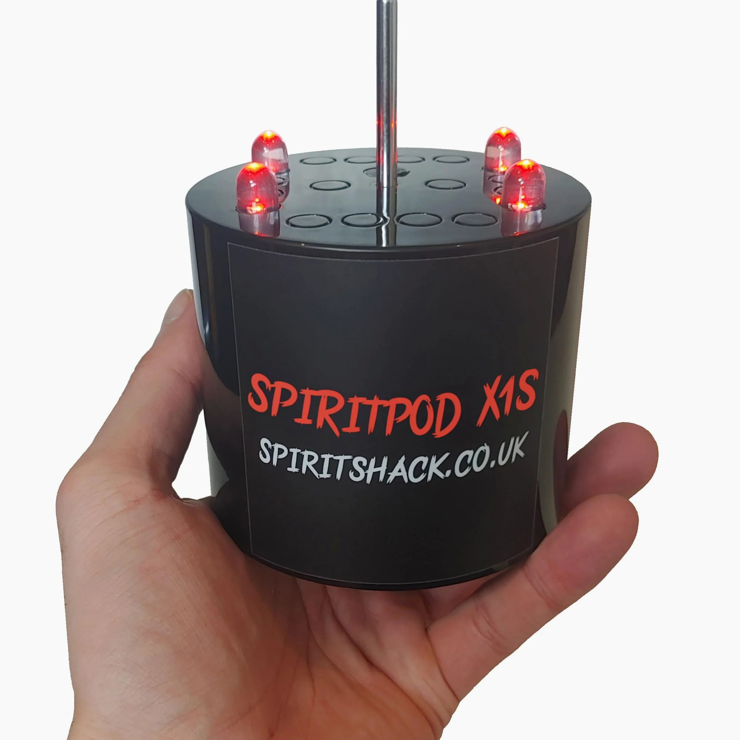 SpiritPod X1S, attrezzatura per ghost hunting, rilevatore Rem Pod K-ii con contatore EMF