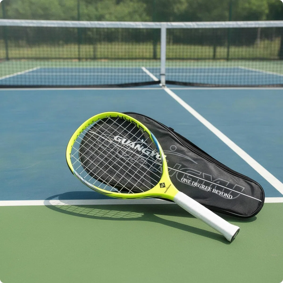 Racchetta con Custodia Leggera Racchetta da Tennis Leggero Attrezzatura per Adulti, Partite Amatoriali