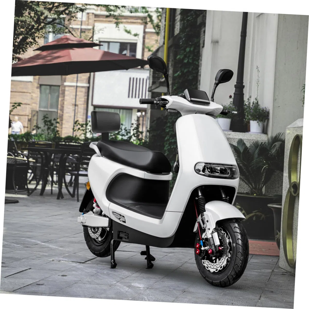 PRETYZOOM 2pezzi Sedile Posteriore Per Biciclette Poggiapiedi Di Ricambio Cuscino Di Sicurezza Per Schiena Poggiapiedi Per Ciclismo Resistente All Usura Facile Da Pulire Supporto Lombare Per