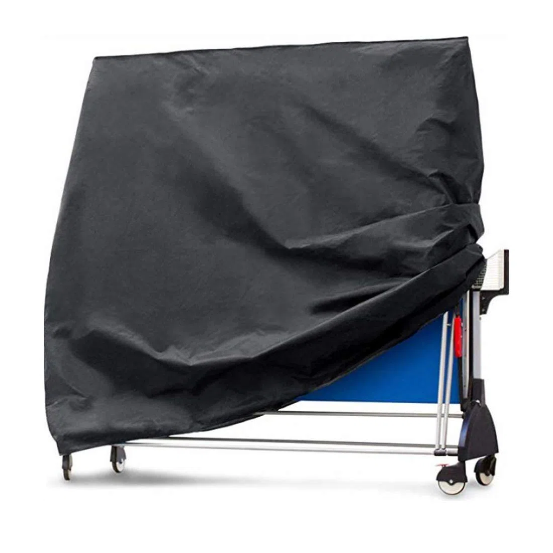 Copertura impermeabile per tavolo da ping pong, in tessuto Oxford resistente, con protezione antivento e anti UV, colore nero, 170 x 70 x 190 cm
