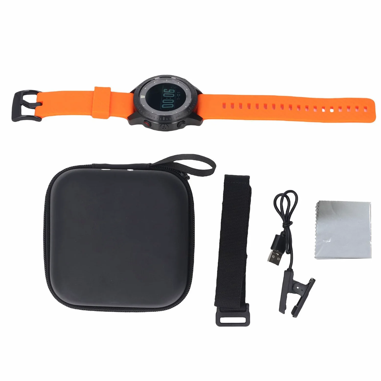 Orologio per Immersioni Subacquee, Orologio Sportivo per Il Computer con Sensore di profondità, Lunga Durata della Batteria per Il Monitoraggio Subacqueo, Promemoria Intelligenti