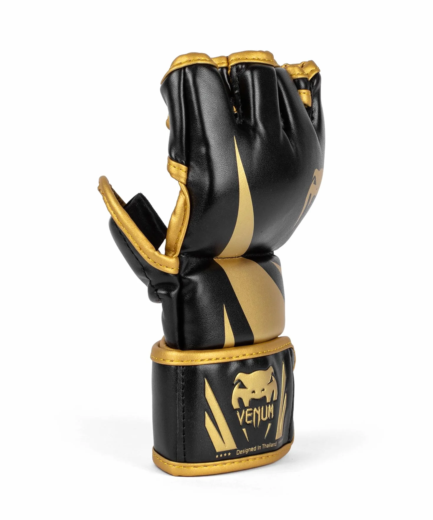 Venum, Challenger 2.0 MMA Guanti Unisex Adulto M Nero/Oro