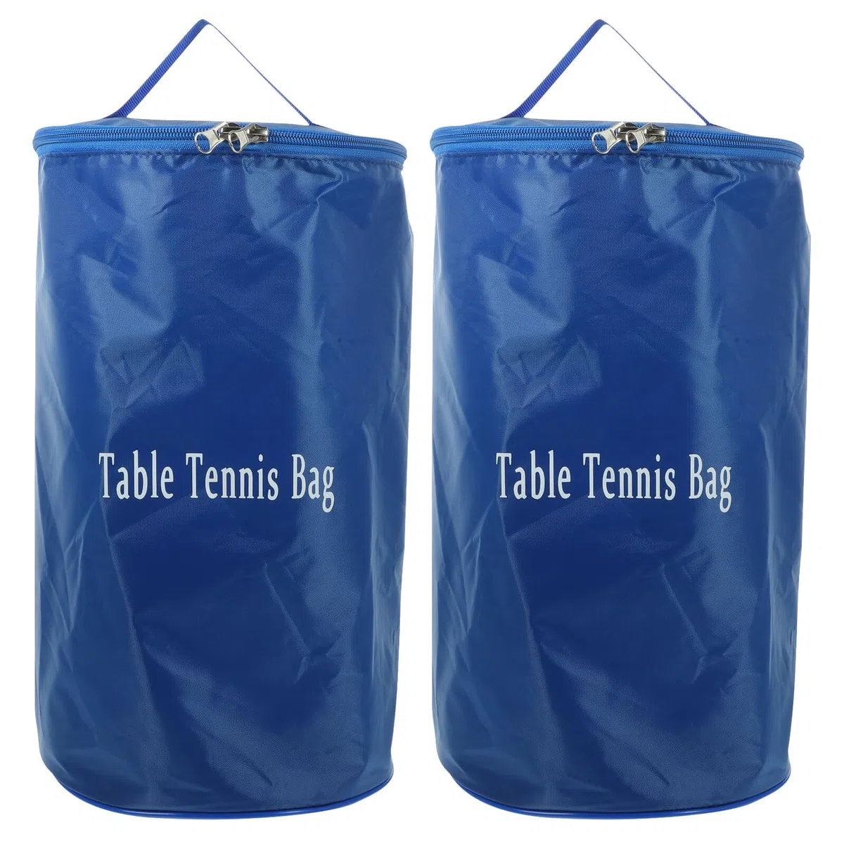 POPETPOP Borsa per Palline da Tennis da Tavolo Oxford Resistente Set da 2 Pezzi con Tasche Multiple Organizer Portatile per Allenamento Tennis da Tavolo Pickleball e Golf per Viaggi