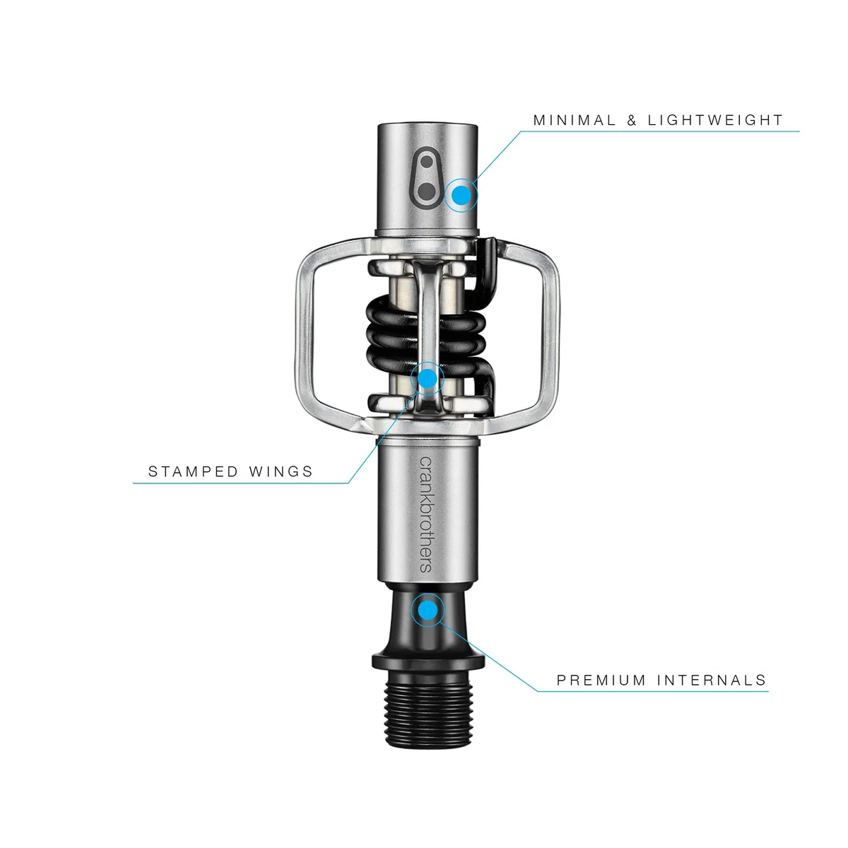 CRANKBROTHERS Eggbeater 1 - Pedali Unisex Adulto