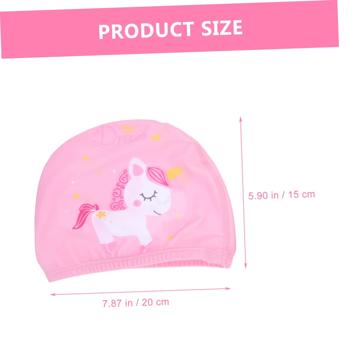 BESPORTBLE Cuffia Da Nuoto Caps Cuffie Da Doccia Per Cuffie Da Nuoto Cuffie Da Bagno Dei Cartoni Animati Cappelli Da Bagno Swim Capp Per Rosa Poliestere