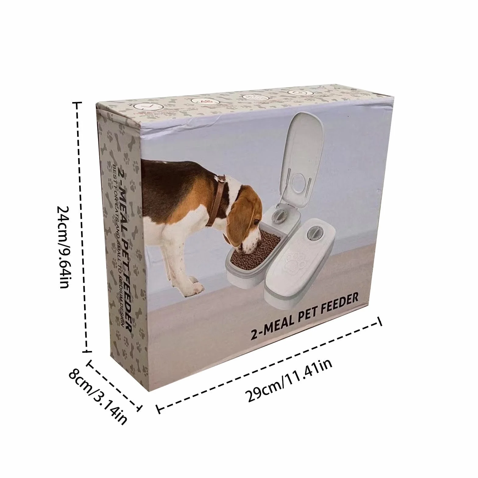 Ciotole per animali domestici, Distributore automatico di cibo for gatti - Contenitore for for cani for e, secco umido