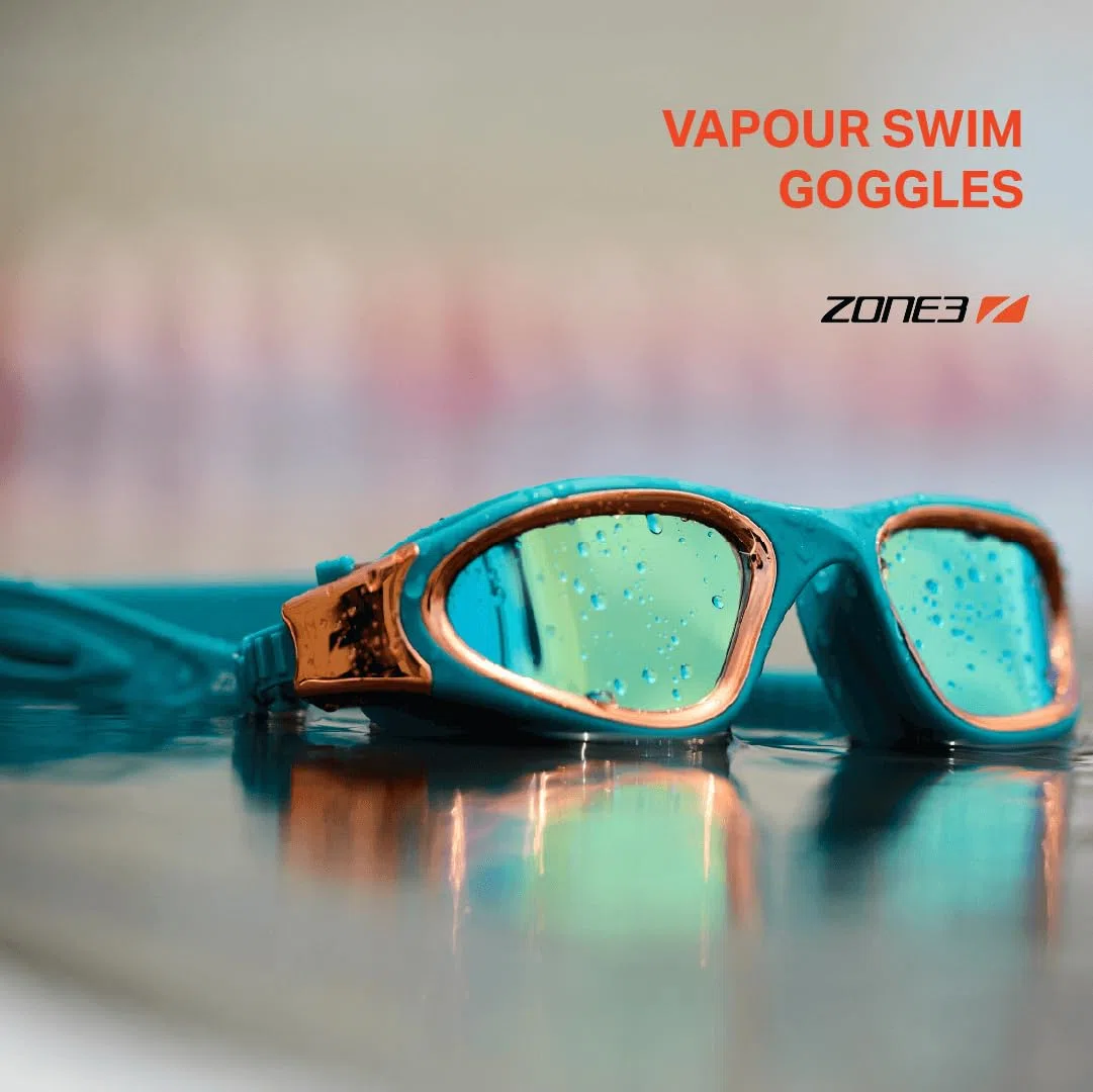 ZONE3 Vapor OWS Goggles SA23GOGVA106 - Teal/Cream/Copper