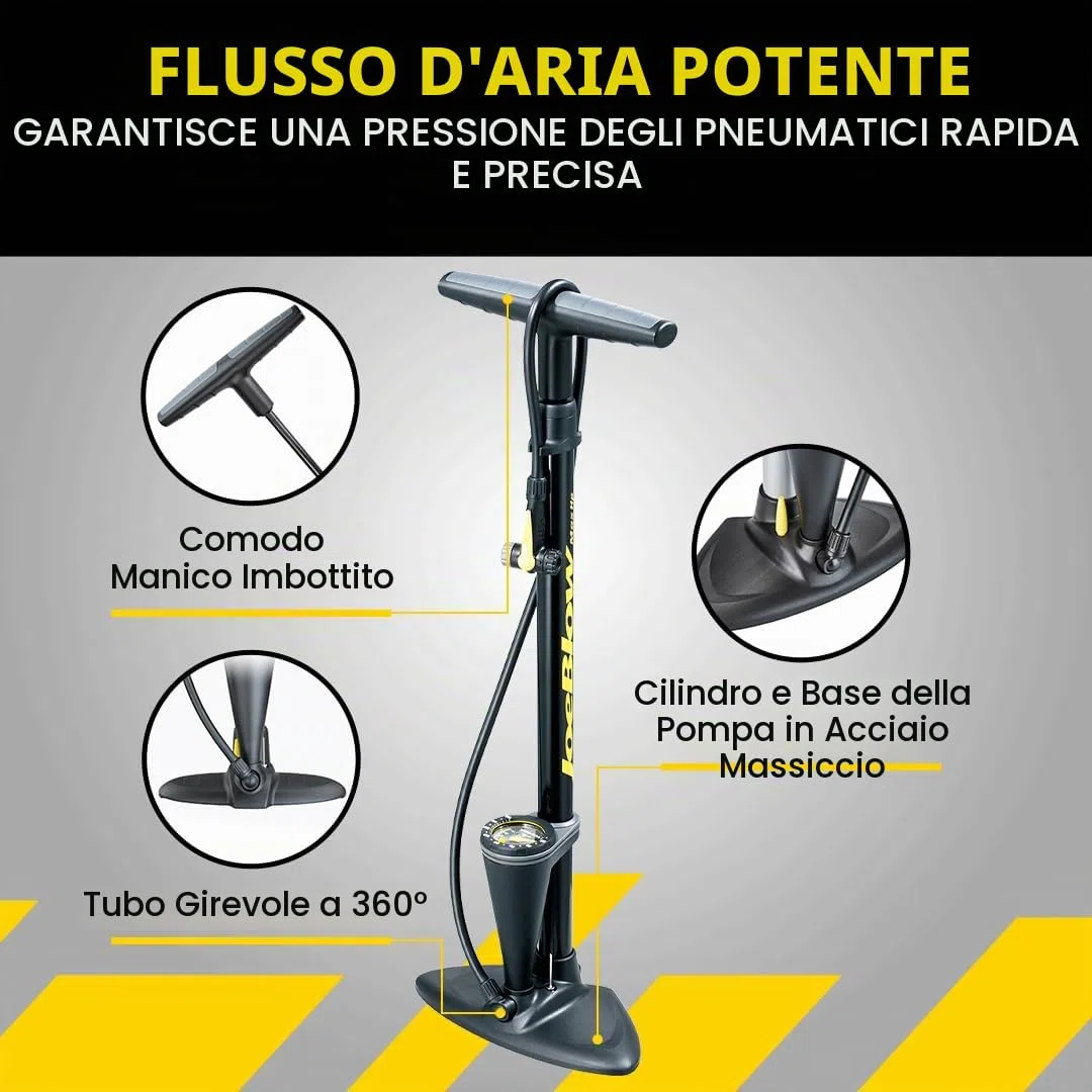 Topeak, Pompa per Bicicletta Joe Blow Max HP