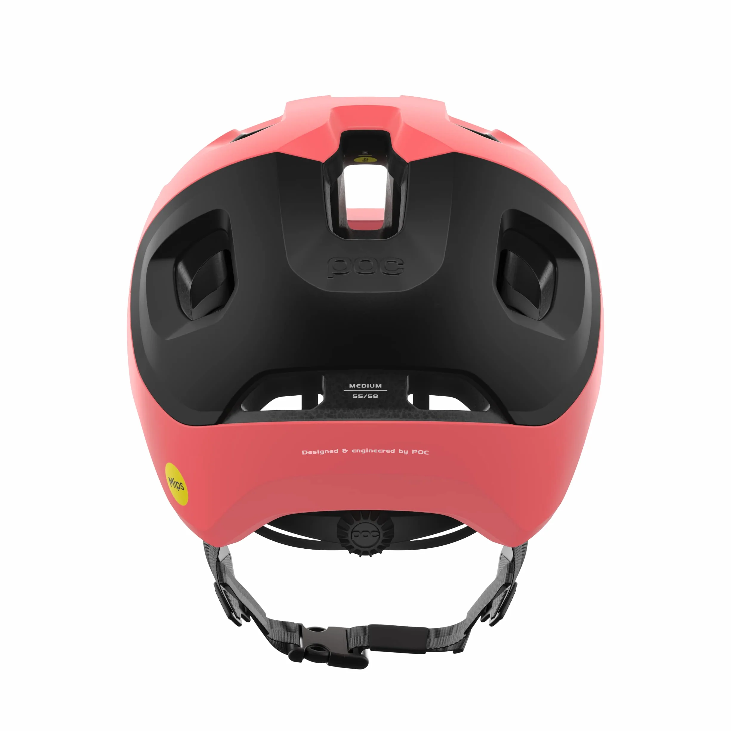 POC Axion Race MIPS Casco da bici - Protezione di precisione specifica per il trail, con tecnologia brevettata e vestibilità totalmente regolabile per comfort e sicurezza