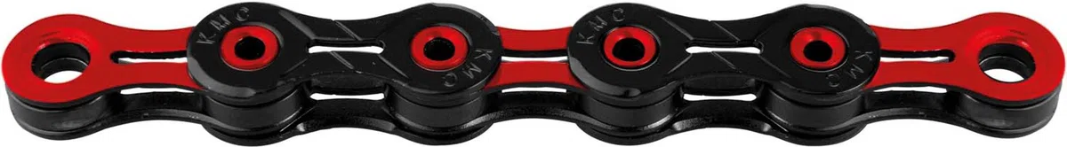 KMC Cat. X10 DLC BLK/RED 116L
