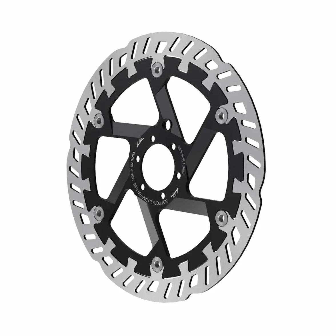 Magura, Disco 6 Fori Mdr-P 203Mm, Ricambio Biciclette, Multicolore, 203Mm, Unisex-Adult.