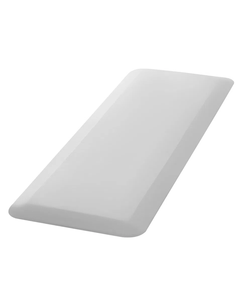 VEVOR Tappetino Anticaduta per Anziani Tappetino Anticaduta Spessore 25,4 mm con Bordo Smussato Antiscivolo per Anziani, Disabili, Pazienti Dimensioni 609,6 x 1778 mm Colore Grigio