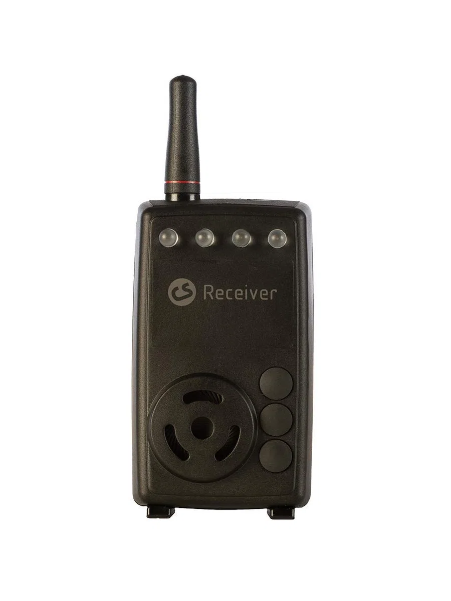 Age One - Set di 2 segnalatori di abboccata wireless 2 + 1, impermeabile, allarme di morso