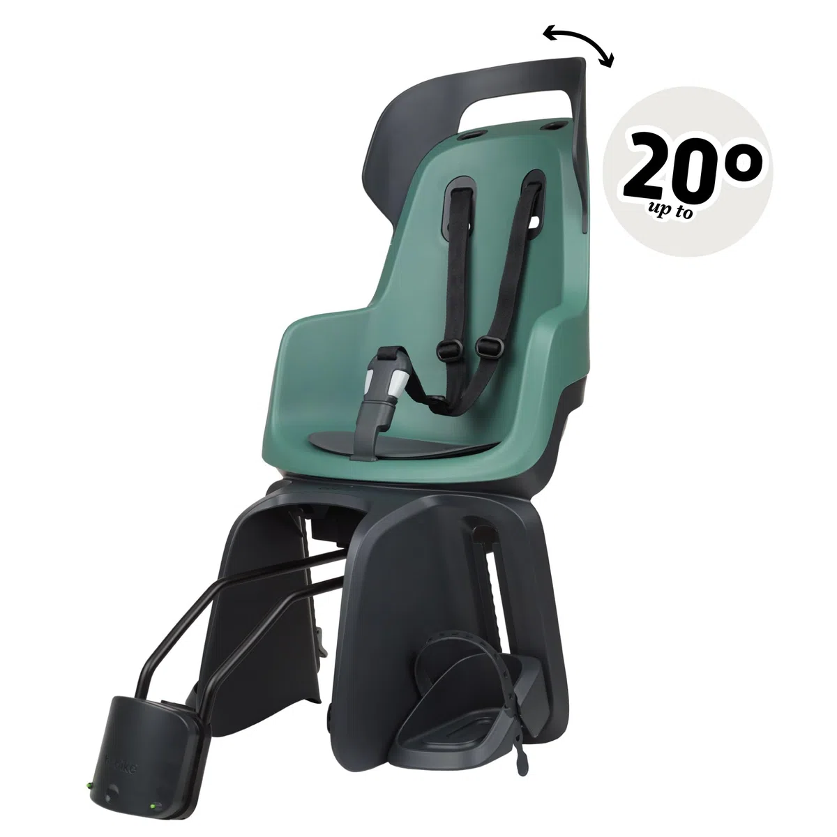Bobike Rear Child Bike Seat Go Maxi Reclinming System - Seggiolino Unisex-Baby